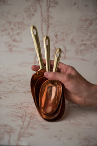 Copper Measuring Scoops - Temporarily Sold Out- Email Us For Wait List