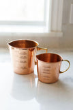 Copper Liquid Measuring Cup - Available in two sizes